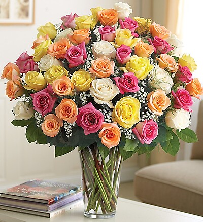 Ultimate Elegance™ 4 dz Long Stem Assorted Roses